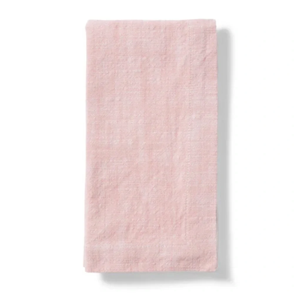 Leeway Home Everyday Cotton Napkins Rose Set of 4